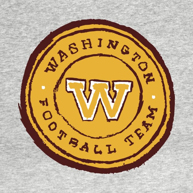 Washingtoooon Football Team 07 by Very Simple Graph